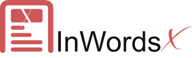 InWordsX Logo